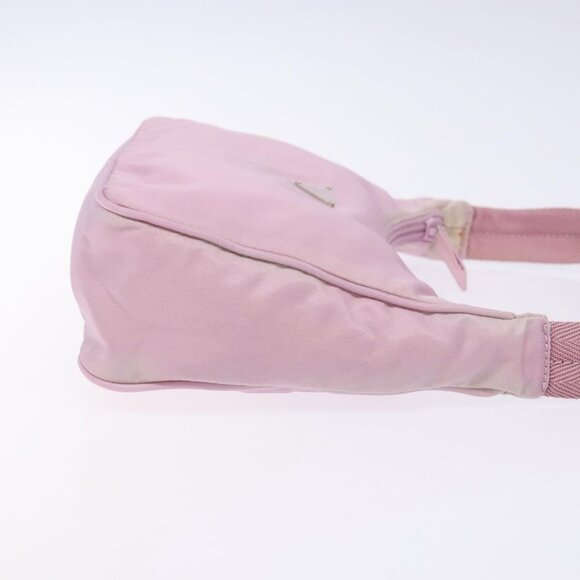 PRADA Hand Bag Nylon Pink Auth - Picture 4 of 16